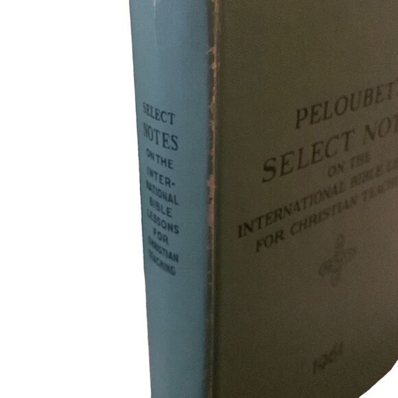 Book PELOUBETS Notes on International Bible Lessons for Christian Teachings 1961 - Picture 3 of 12